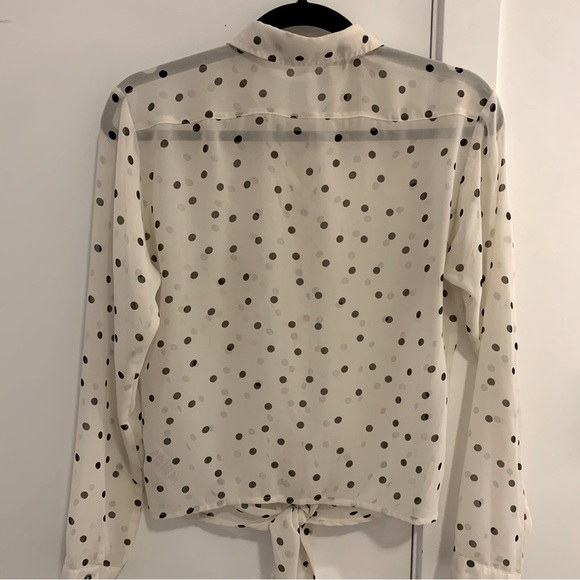 Garage Tie Blouse - Picture 2 of 3